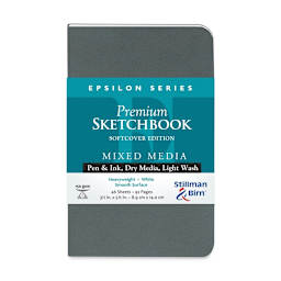 Stillman & Birn Epsilon Series Sketchbook - 5-1/2" x 3-1/2", Soft Cover