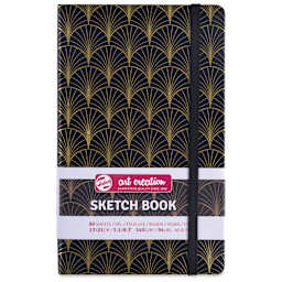 Royal Talens Art Creations Sketchbook - 5.1" x 8.3", Art Deco, front