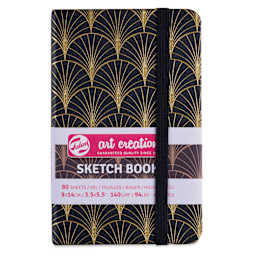 Royal Talens Art Creations Sketchbook - 3.5" x 5.5", Art Deco, front