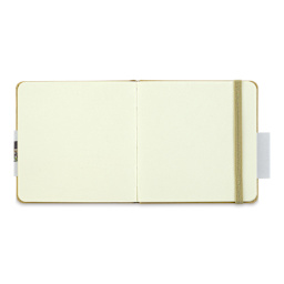 Talens Art Creations Sketchbook - Kraft, 4.7" x 4.7" (open to show paper)