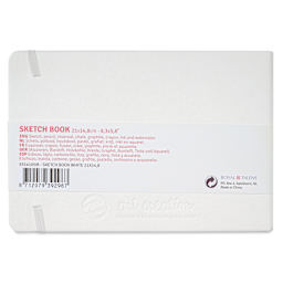 Royal Talens Art Creations Sketchbook - 5.8" x 8.3", White, back cover