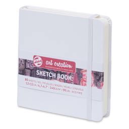 Talens Art Creations Sketchbook - White, 4.7" x 4.7"