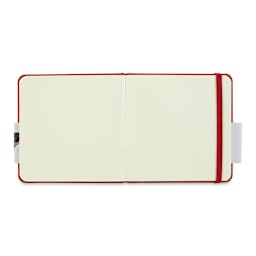 Talens Art Creations Sketchbook - Red, 4.7" x 4.7" (open to show paper)