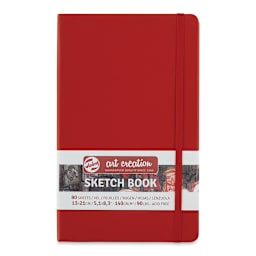 Talens Art Creations Sketchbook - Red, 8.3" x 5.1"