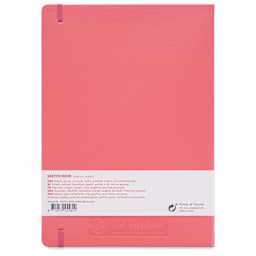 Talens Art Creations Sketchbook - Coral Red, 11.7" x 8.3", back cover