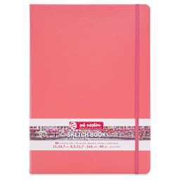 Talens Art Creations Sketchbook - Coral Red, 11.7" x 8.3", front cover