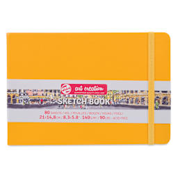 Royal Talens Art Creations Sketchbook - 5.8" x 8.3", Golden Yellow, front