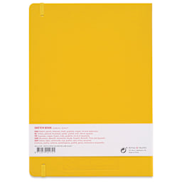 Talens Art Creations Sketchbook - Golden Yellow, 11.7" x 8.3", back cover