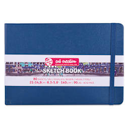 Royal Talens Art Creations Sketchbook - 5.8" x 8.3", Navy, front