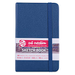 Royal Talens Art Creations Sketchbook - 3.5" x 5.5", Navy, front