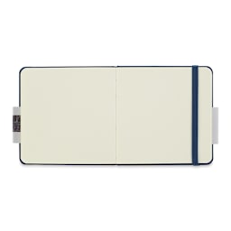 Talens Art Creations Sketchbook - Navy Blue, 4.7" x 4.7" (open to show paper)