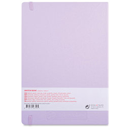 Talens Art Creations Sketchbook - Pastel Violet, 11.7" x 8.3", back cover