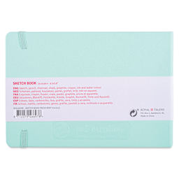 Royal Talens Art Creations Sketchbook - 5.8" x 8.3", Fresh Mint, back