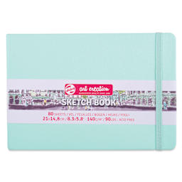 Royal Talens Art Creations Sketchbook - 5.8" x 8.3", Fresh Mint, front
