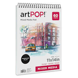 artPOP! Mixed Media Pad - 11" x 14", 60 sheets