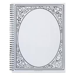 Prang Amazing Artist Sketch Book - 8-1/2" x 11", 80 Pages - Front Cover