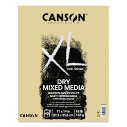 Canson XL Sand Grain Dry Mixed Media Pad - 11" x 14", Natural