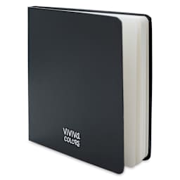 Viviva Hardbound Sketchbook - Ivory White, 7-1/2" x 7-1/2", 120 lb