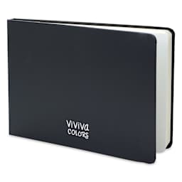 Viviva Hardbound Sketchbook - Cotton White, 5-3/4" x 8-1/4", 140 lb
