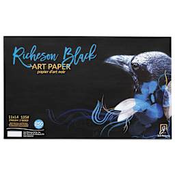 Richeson Black Art Paper Bulk Pack -  11" x 14", 250 Sheets