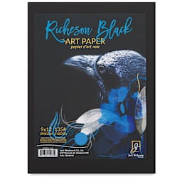 Richeson Black Art Paper Bulk Pack -  9" x 12", 425 Sheets
