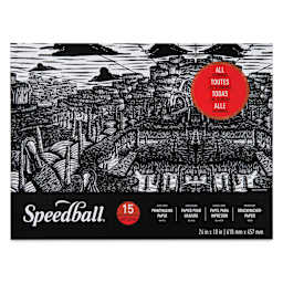 Speedball Printmaking Pad - 18" x 24", 15 Sheets, 90 lb