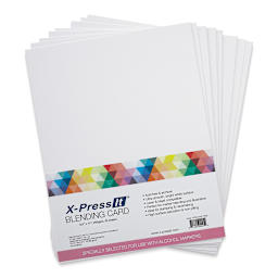 X-Press It Blending Cardstock - 8-1/2" x 11", Pkg of 25 Sheets