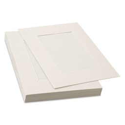 Stu-Art Economy Ready-Mats with Backing - 8" x 10", Pkg of 25, out of packaging