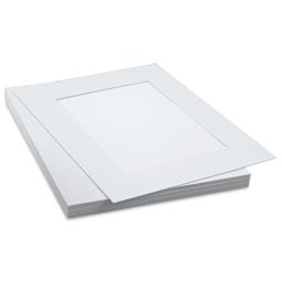 Stu-Art Economy Ready-Mats with Backing - 11" x 14", Pkg of 25, out of packaging