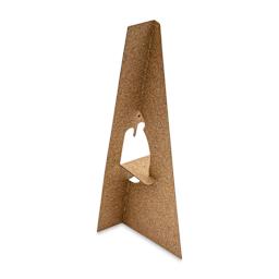 Locking Chipboard Easels - 6", Chipboard, Single-Wing, Pkg of 100