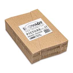 Locking Chipboard Easels - 8", Chipboard, Single-Wing, Pkg of 100