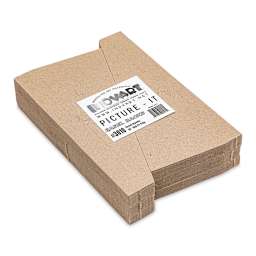 Locking Chipboard Easels - 10", Chipboard, Single-Wing, Pkg of 100