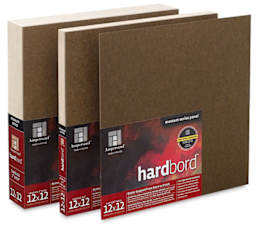 Ampersand Hardbord - 3 profiles of 12" square panels shown from flat to 2" deep