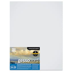 Ampersand Gessobord - 14'' x 18'', 3/4'' Cradled