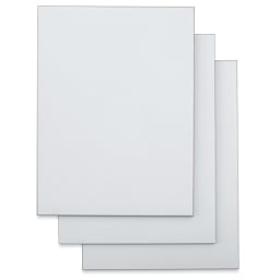 Ampersand Gessobord - 6" x 8", 1/8" Flat, Pkg of 3 (boards without label)