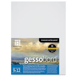 Ampersand Gessobord - 9'' x 12'', 2'' Cradled