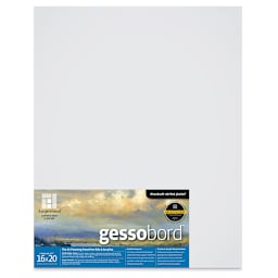 Ampersand Gessobord - 16'' x 20'', 3/4'' Cradled