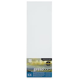 Ampersand Gessobord - 8'' x 24'', 2'' Cradled (front)