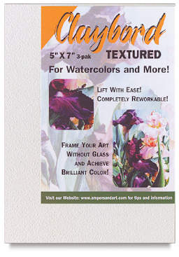 Claybord Textured, Pkg of 3