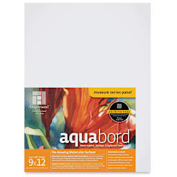 Ampersand Aquabord Panel - 9" x 12", 1/8" Flat