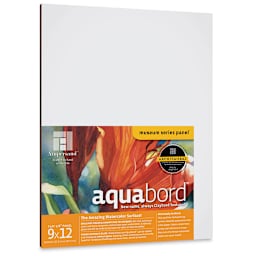 Ampersand Aquabord Panel - 9" x 12", 1/8" Flat