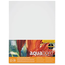 Ampersand Aquabord Panel - 12" x 16", 1/8" Flat