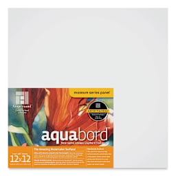 Ampersand Aquabord - 12" x 12" x 1/8", Flat