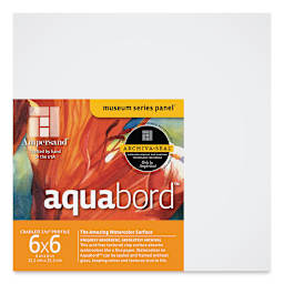 Ampersand Aquabord Panel - 6" x 6", 1-1/2" Cradled
