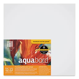 Ampersand Aquabord Panel - 12" x 12", 1-1/2"  Cradled