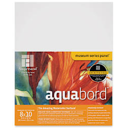 Ampersand Aquabord Panel - 8" x 10", 1-1/2" Cradled
