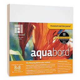 Ampersand Aquabord Panel - 8" x 8", 1-1/2" Cradled