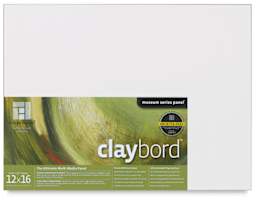 Ampersand Claybord - 12" x 16", 1/8" Flat