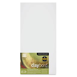 Ampersand Claybord - 10'' x 20'', 2'' Deep Cradled