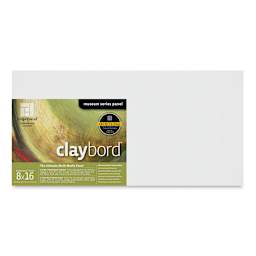 Ampersand Claybord - 8'' x 16'', 2'' Deep Cradled
